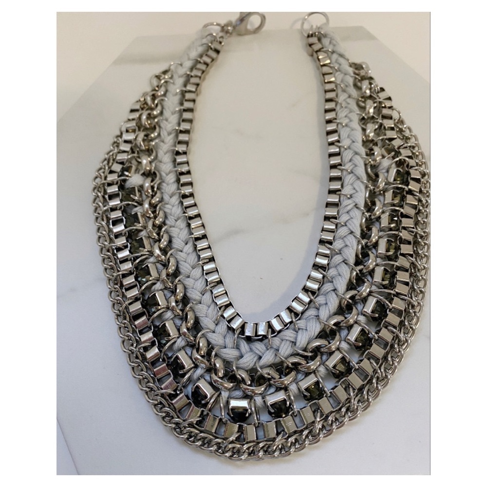 Designer Steel Chain Necklace